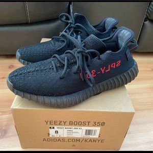 Adidas Yeezy Boost 350 V2 Black/Red “Bred”
